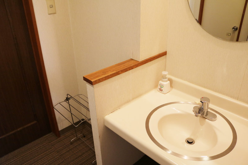 舞子の宿|ロッヂはやしの洗面所